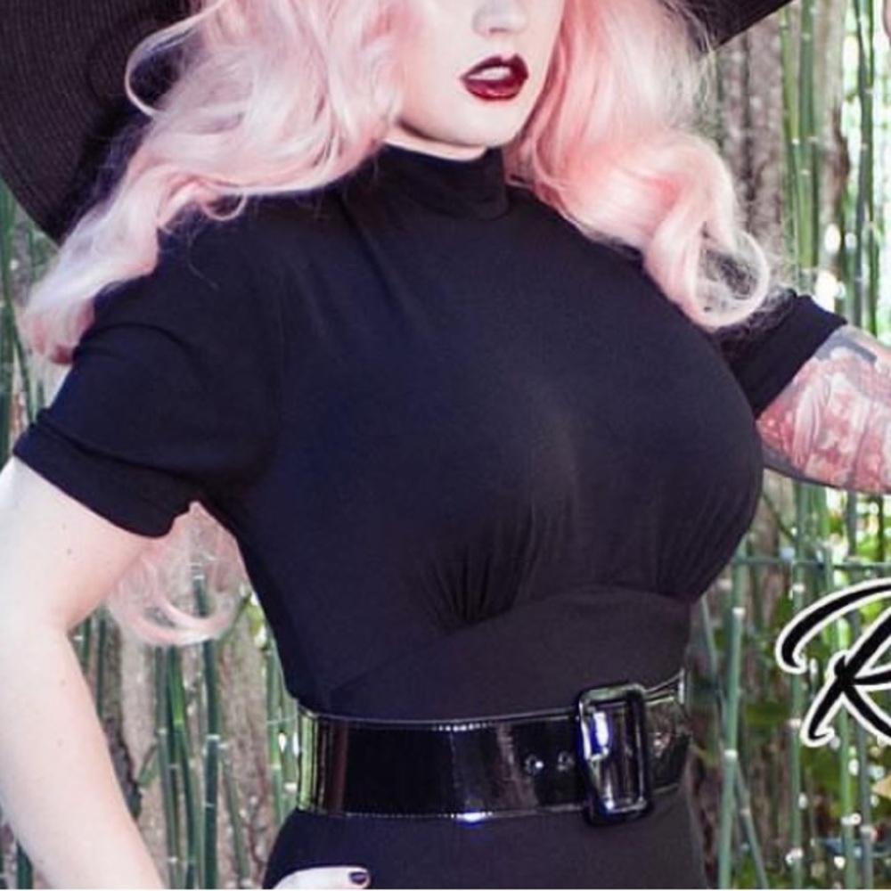 PUG Black Victoria Top